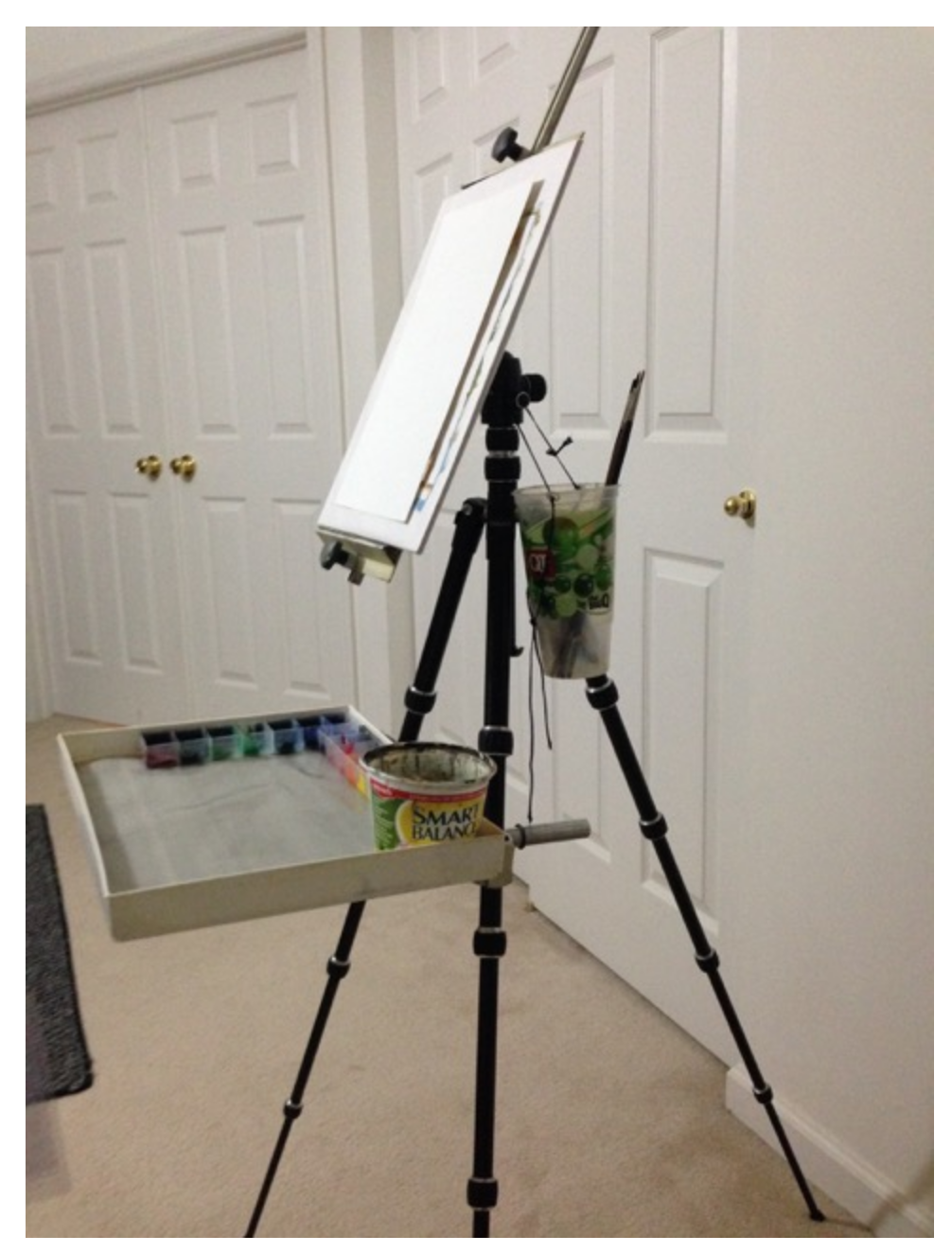 Lightweight alternate acrylic setup