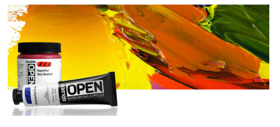 Golden's Open Formula acrylics