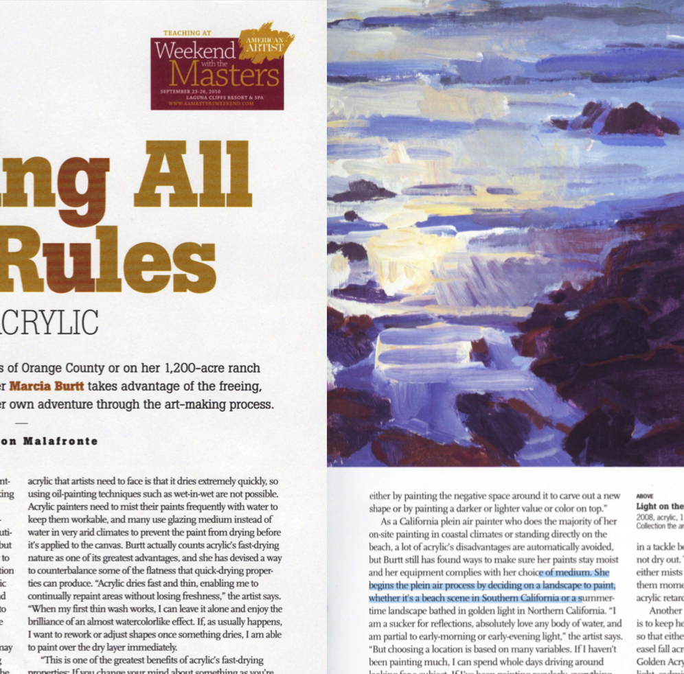 American Artist June 2010