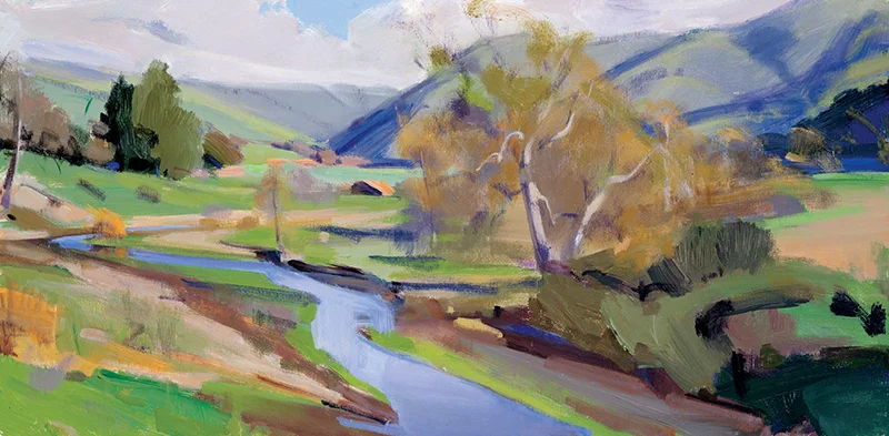 Winter Morning, Alamo Creek