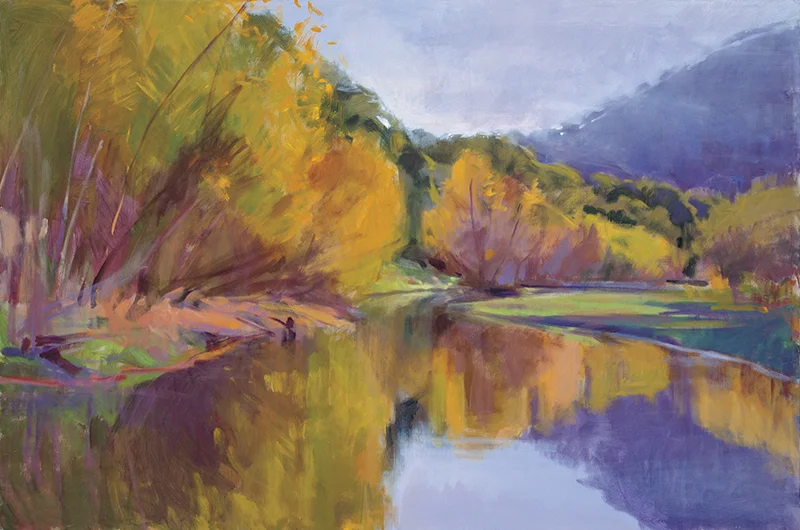 Winter Afternoon, Alamo Creek