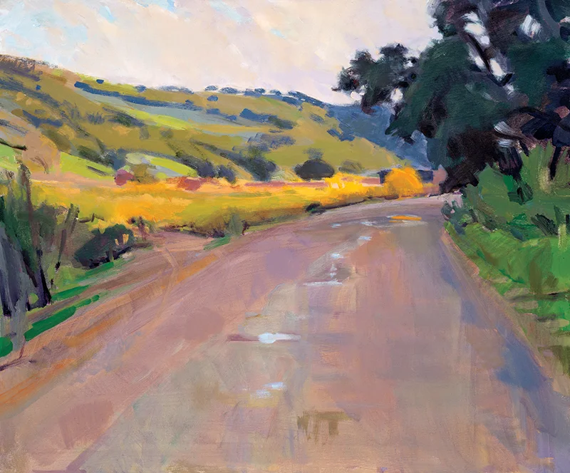 After Rain, Alamo Creek Road