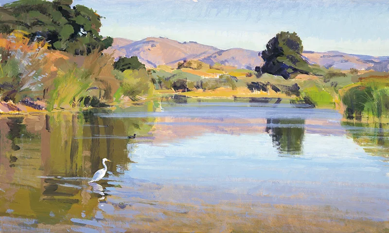 Calm Morning, the Pond