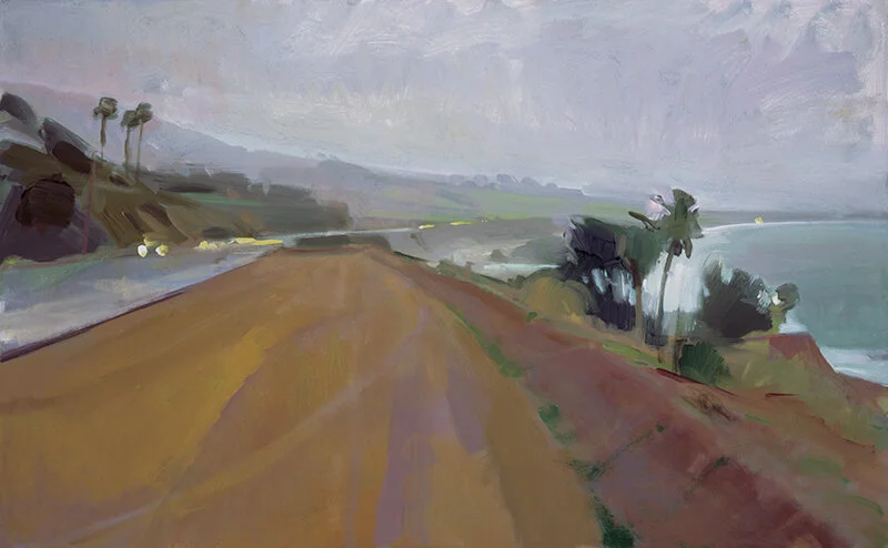 Dusk on Highway 1