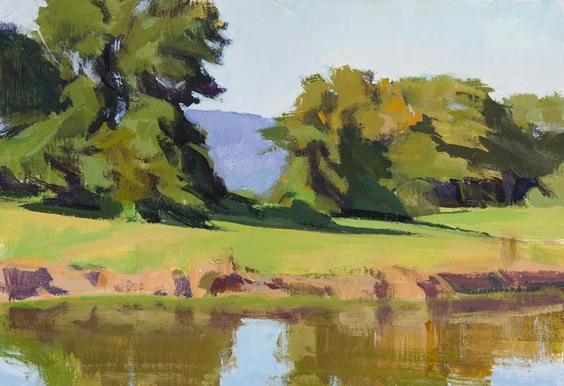 Edge of the Pond, Afternoon