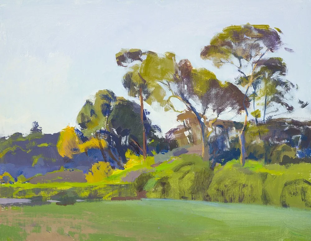 Eucalyptus and Field