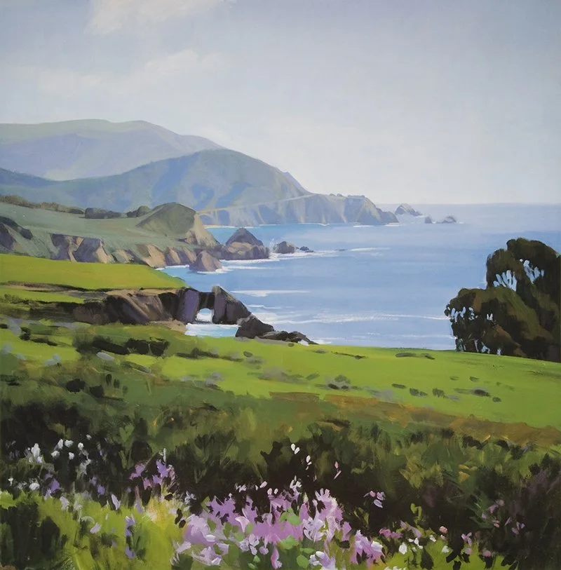 "Big Sur, Spring" poster