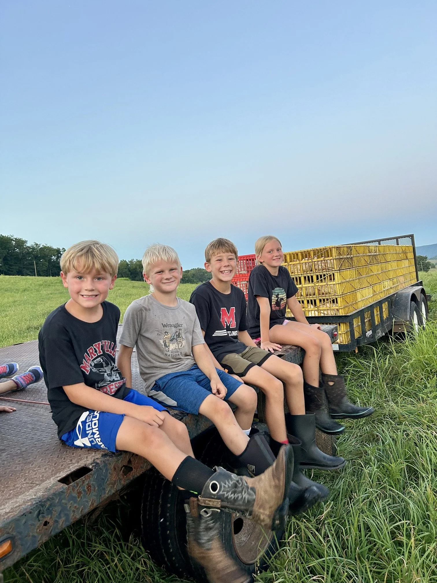 Finishing Hay, Star Gazing