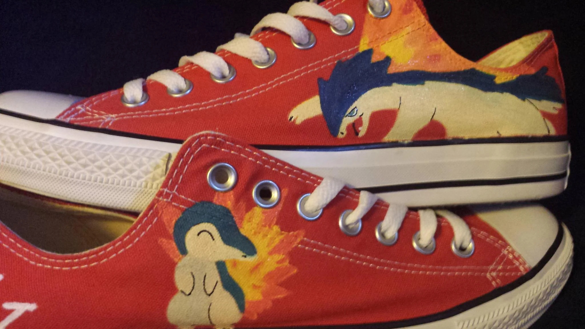 Cyndaquil and Typhlosion