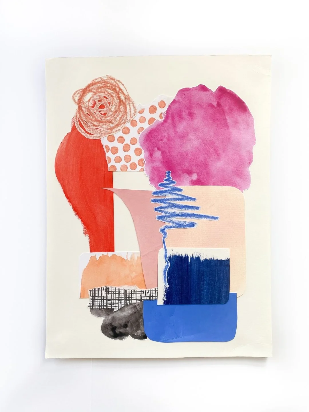 I love the movement in that pink bit in the top right 😍