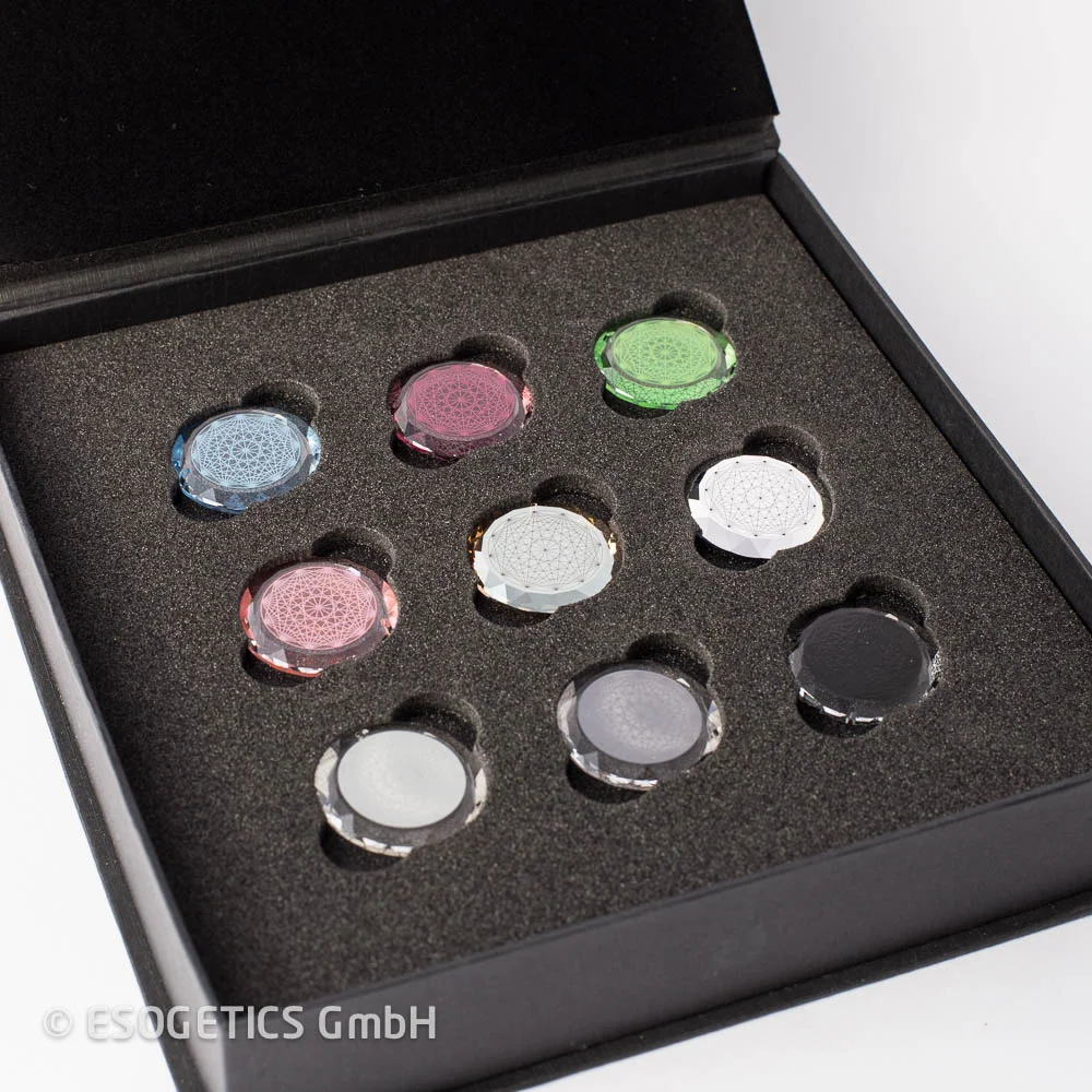 Set of Nine Crystals