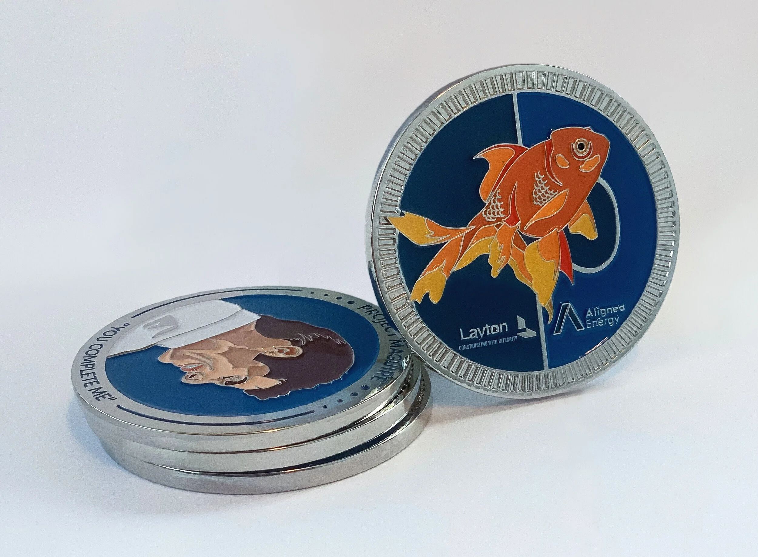 Project Maguire Challenge Coins - Side 2