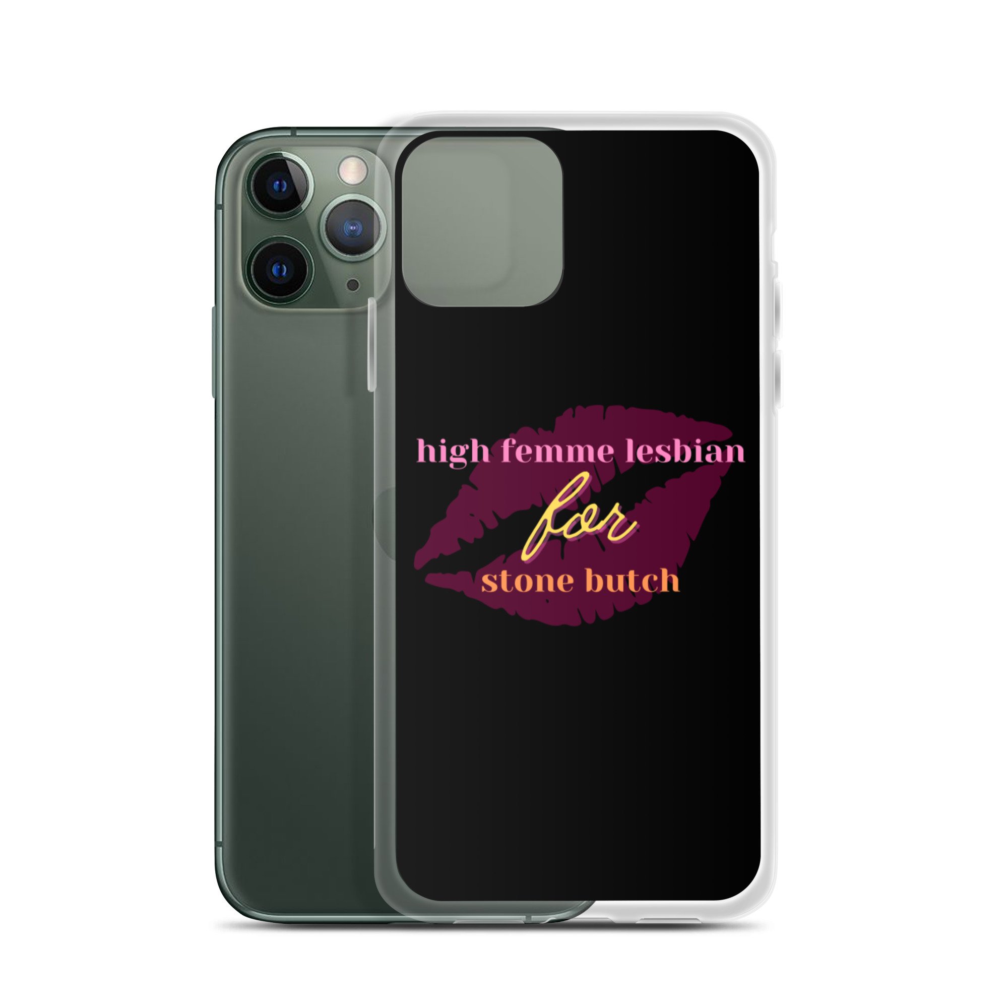 High femme for stone butch - iPhone