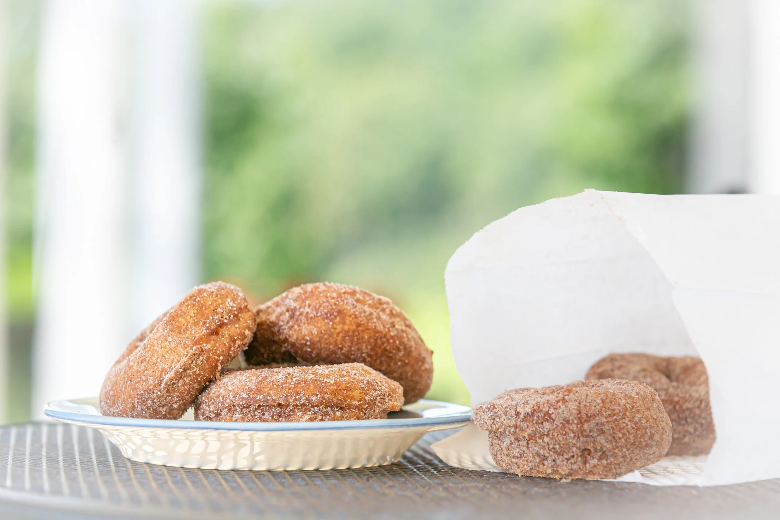 Cider Donuts for breakfast ☕️