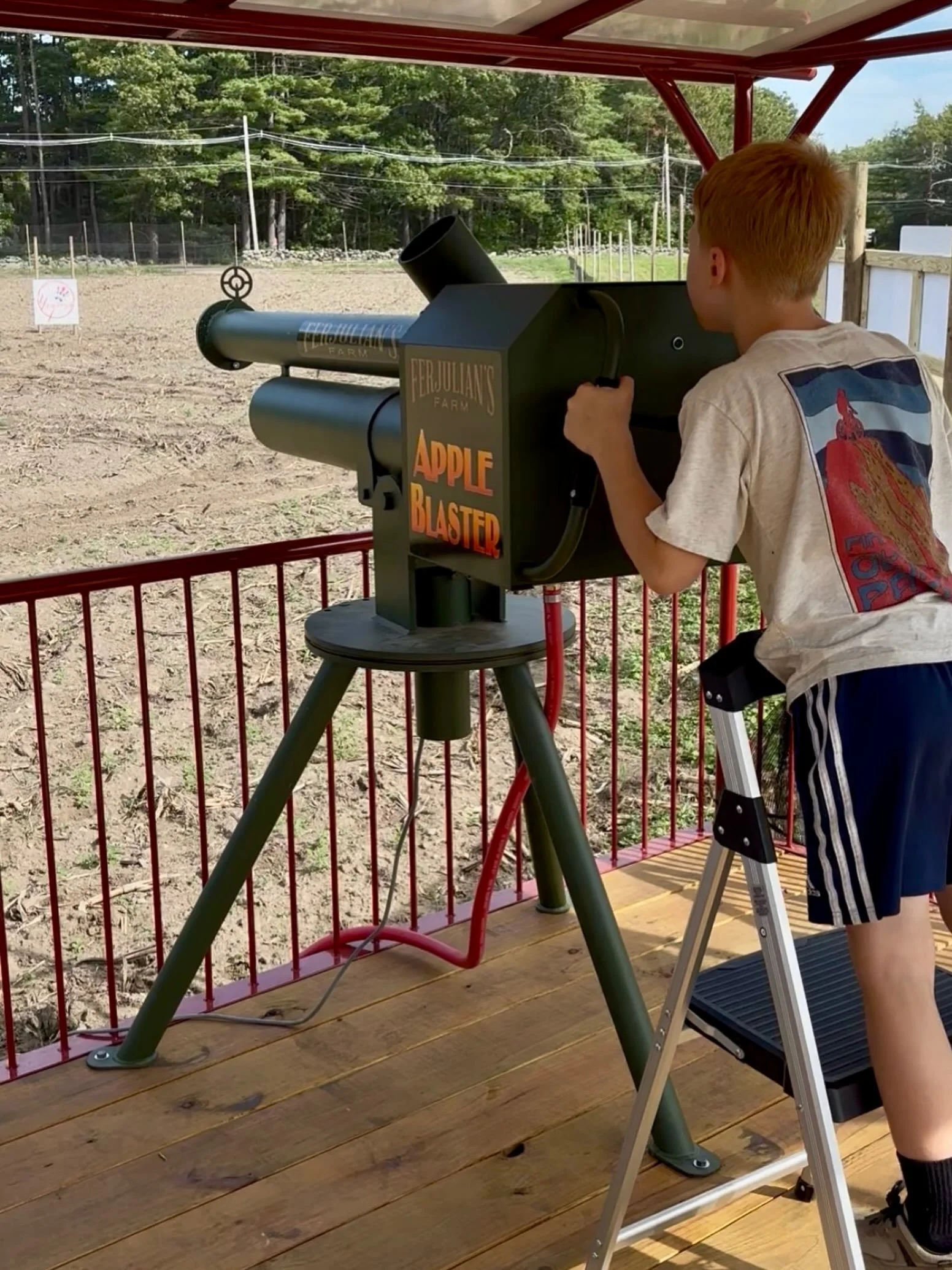 Apple Blasters are OPEN this weekend! (All ages welcome).

Friday 3-5:45
Saturday 9-5:45
Sunday 12-5:45

The cost is $10 to blast a bucket of 10 apples. CASH ONLY as we don&rsquo;t have credit card capabilities in the field. 

*Apples used for this a