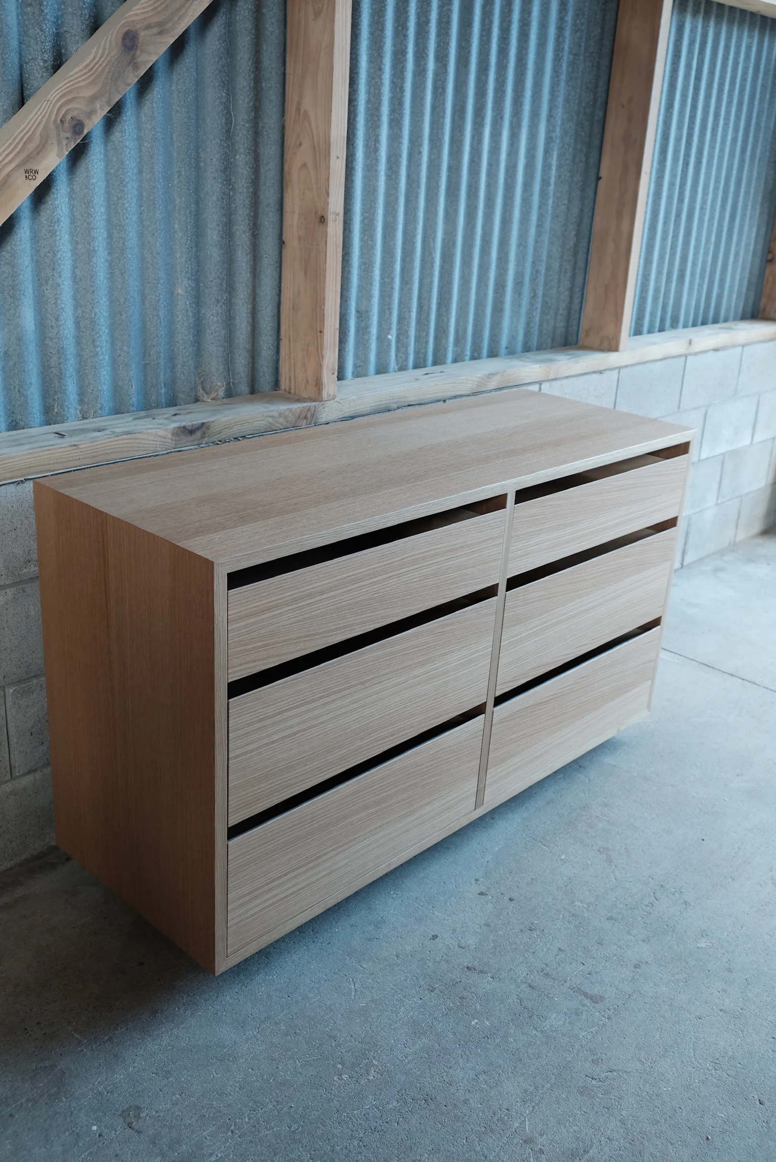 Huey Chest in oak ply