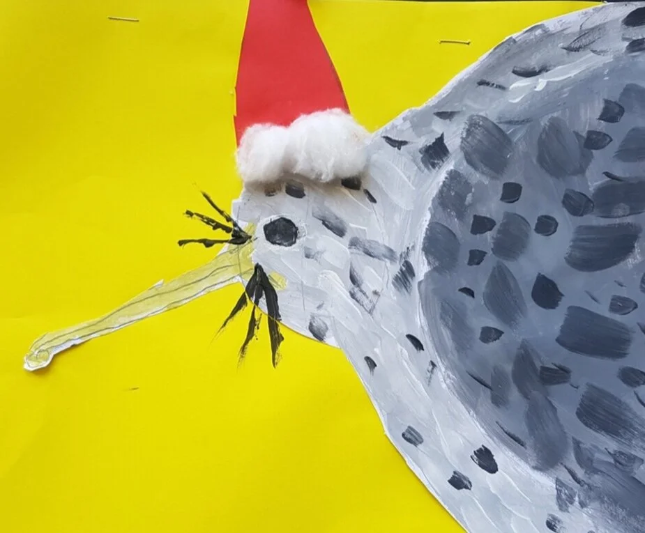 Last lesson of 2019 - The Little Spotted Christmas Kiwi