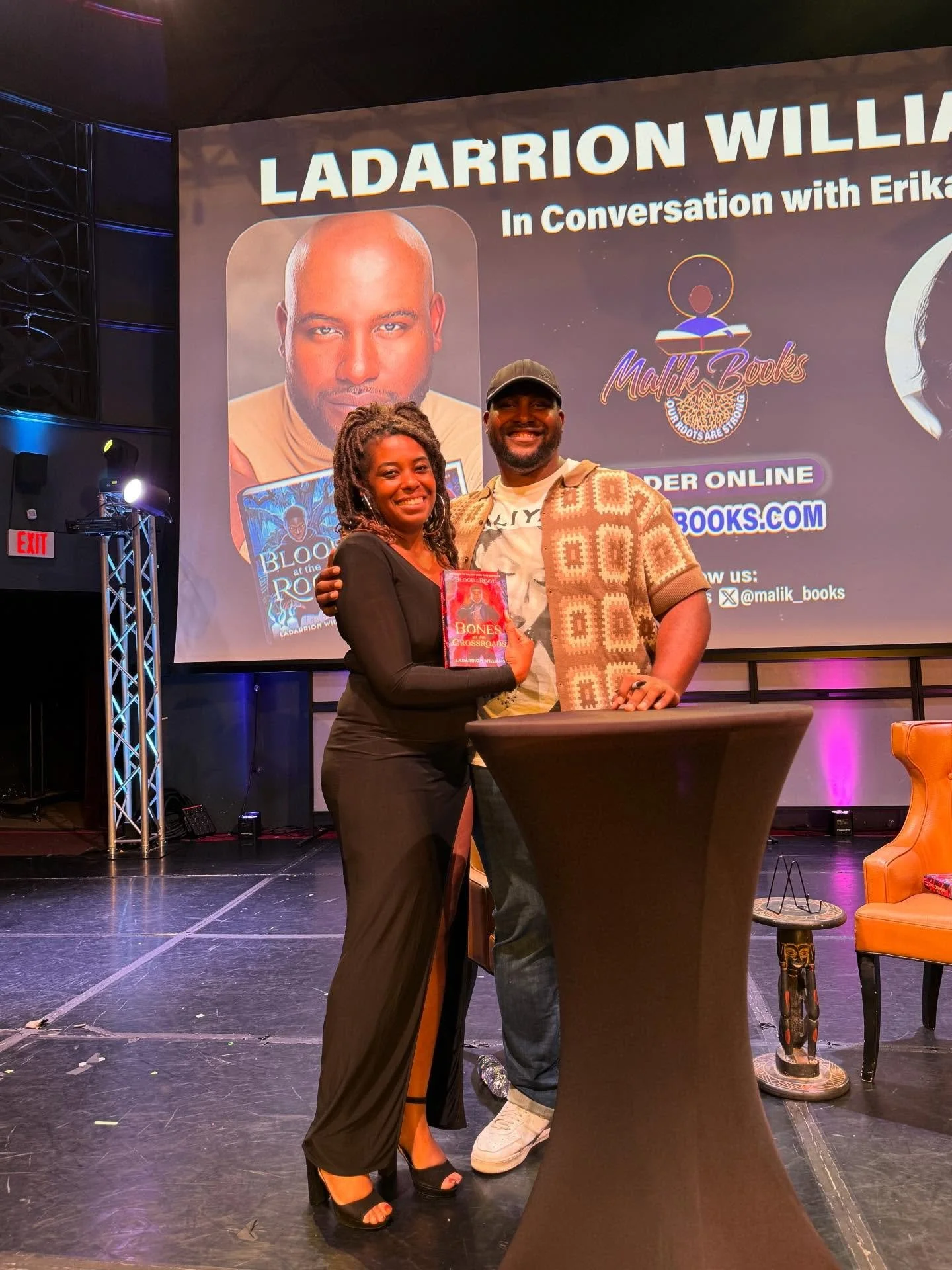 It is such an honor and a privilege to know you and call you, my friend @itsladarrion! 

What an amazing journey to witness your growth as an artist, an author, and an amazing human being. ❤️❤️❤️

Special thanks to @miracletheatre for hosting the kic