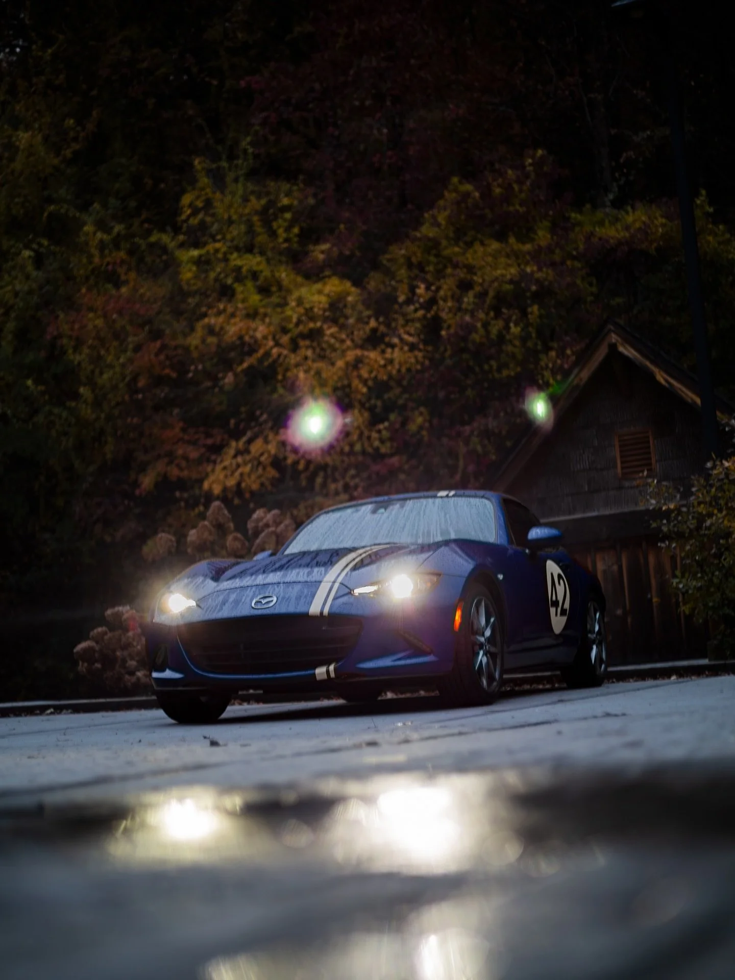 Full Flex!🦾 @da_vengeance_ putting that suspension to WORK on Tail of the Dragon!🐉

We love seeing the cars that come through our shop put to WORK! Would you believe this MX-5 is red underneath?

It&rsquo;s fully wrapped in 3M Gloss Deep Blue Metal