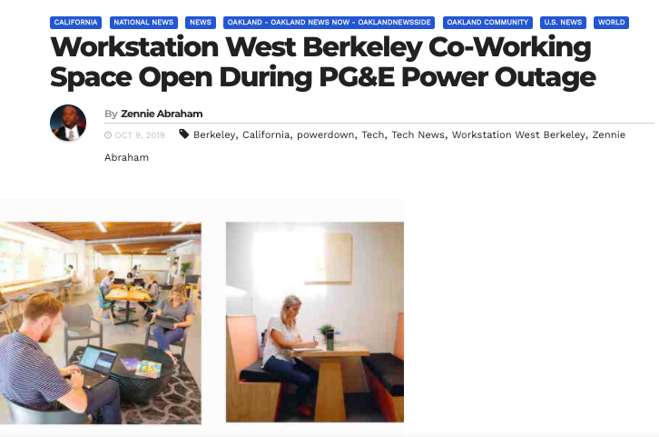 Media Press Workstation West Berkeley Coworking