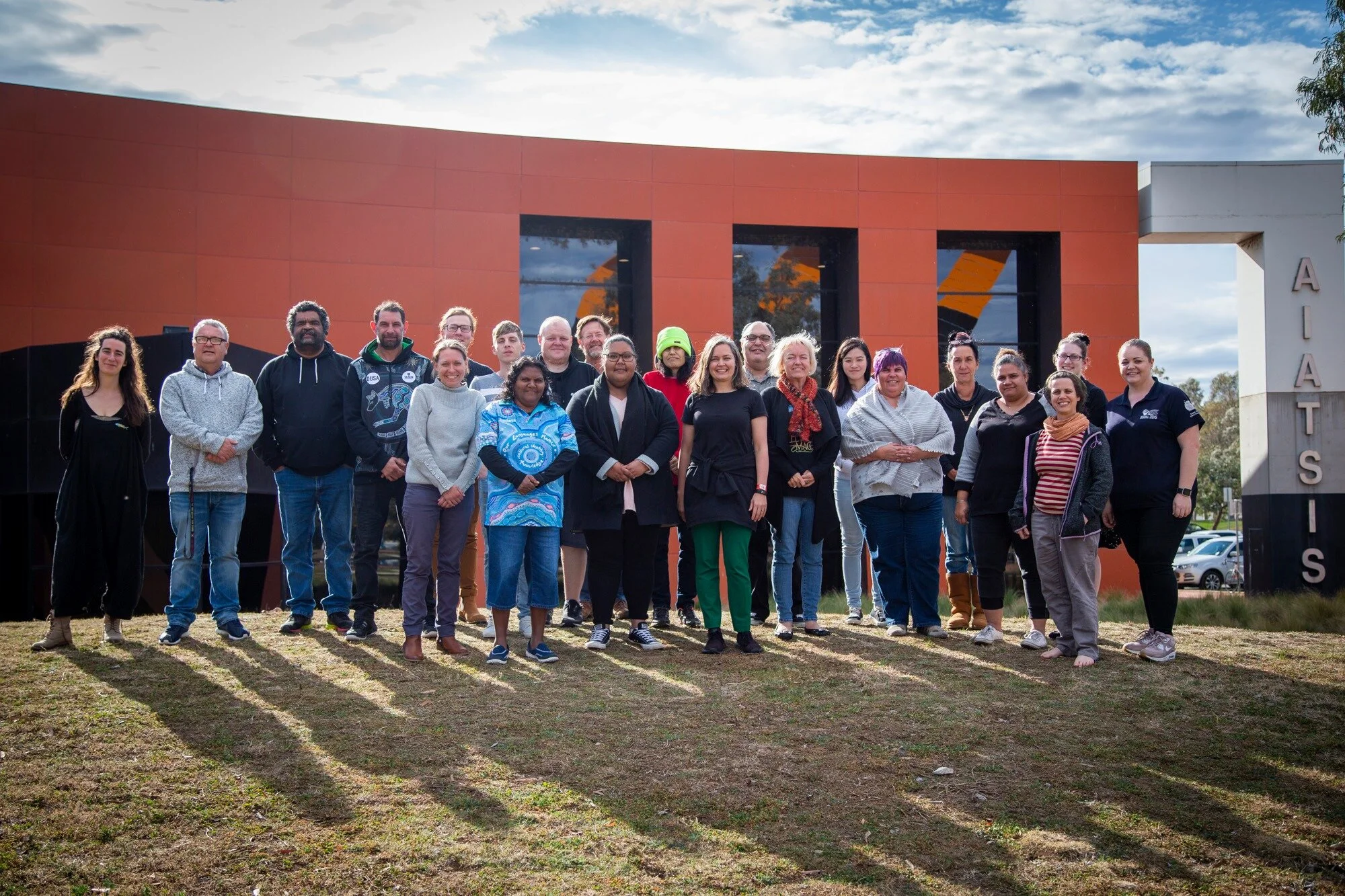 Participants at the Paper &amp; Talk institute, AIATSIS 2019.  Daniel Walding/AIATSIS, Author provided (No reuse).