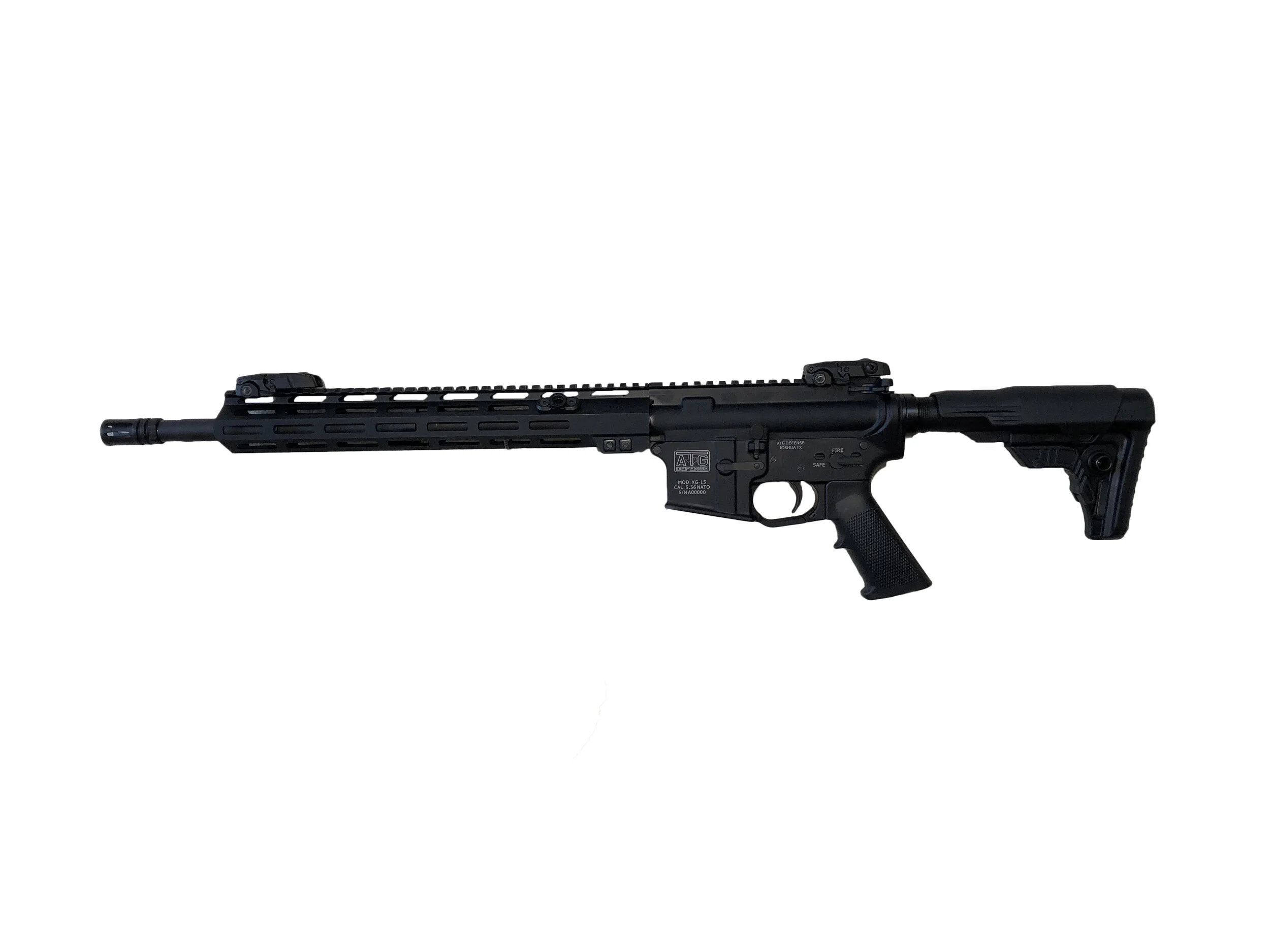 ATG DEFENSE XG-15 CARBINE MLOK 12" FREE FLOAT