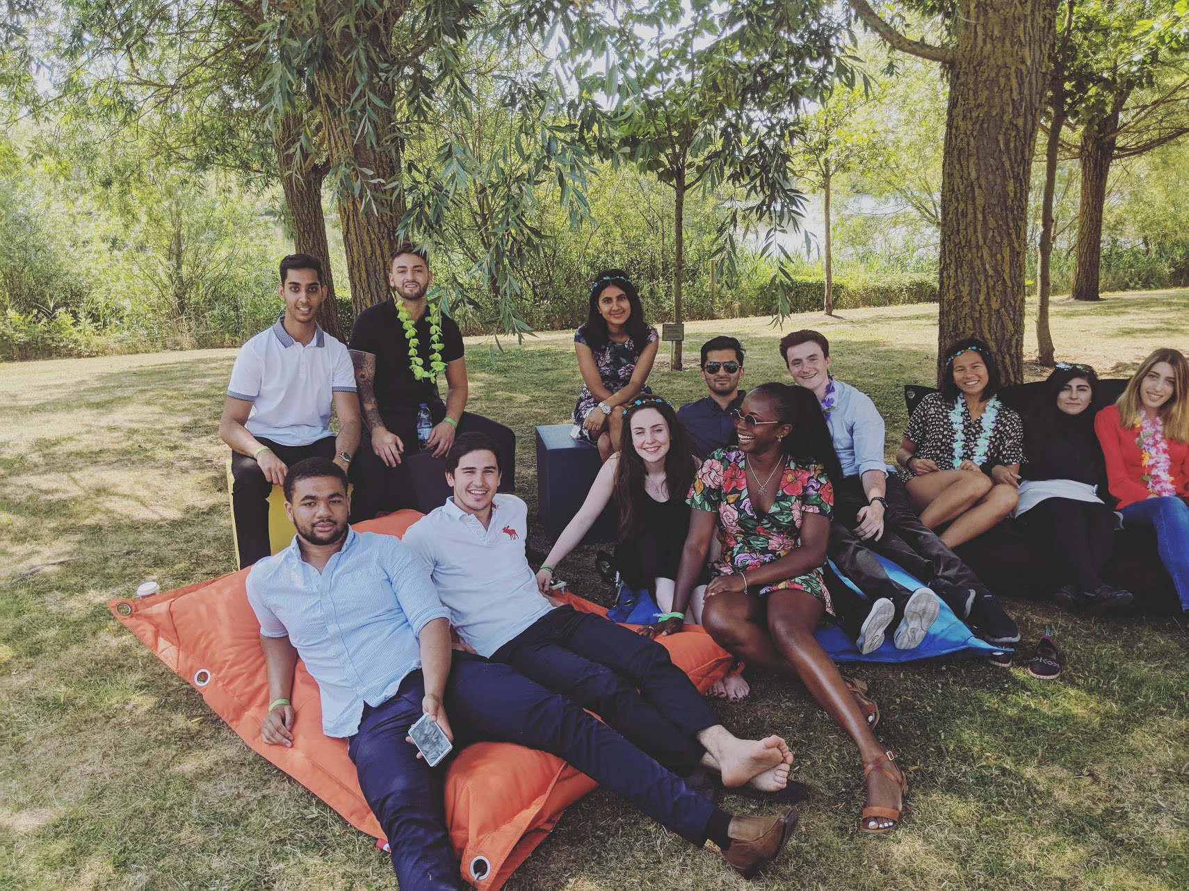 Summer internship cohort - only possible because of the skills developed during my placement year