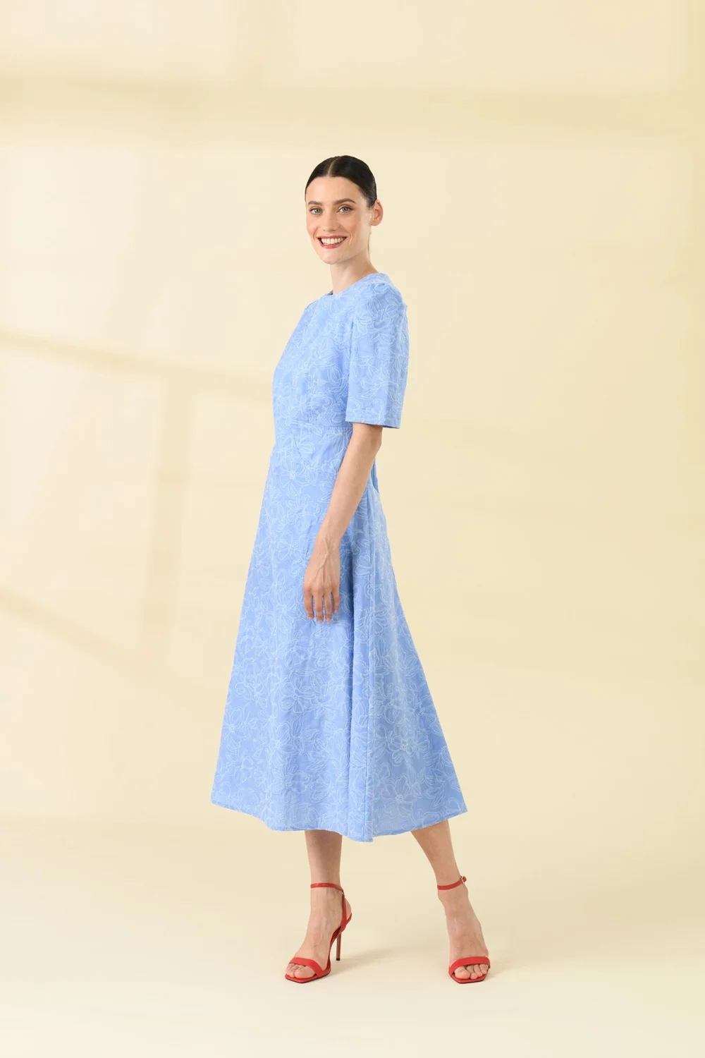 knee length dresses for ladies Emmalina Midi Dress main image 0