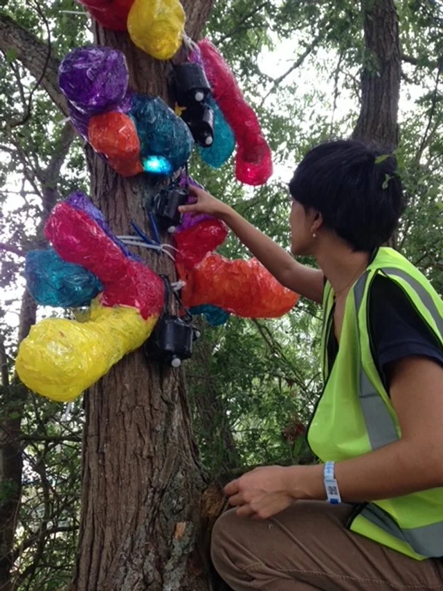 Sentient Blobs (reactive light sculptures) — YASMINE BOUDIAF