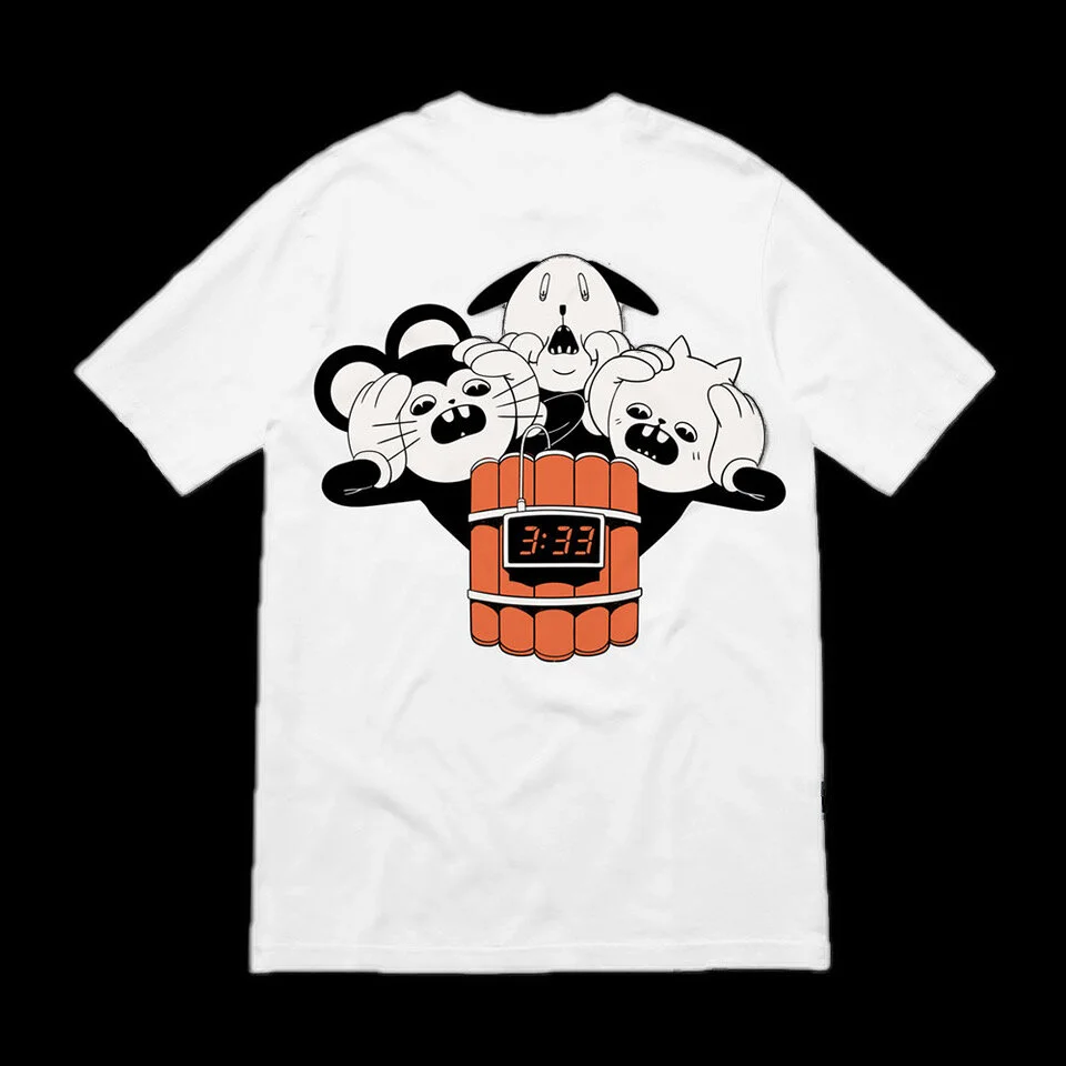 LTD ED WHITE 3:33 TEE