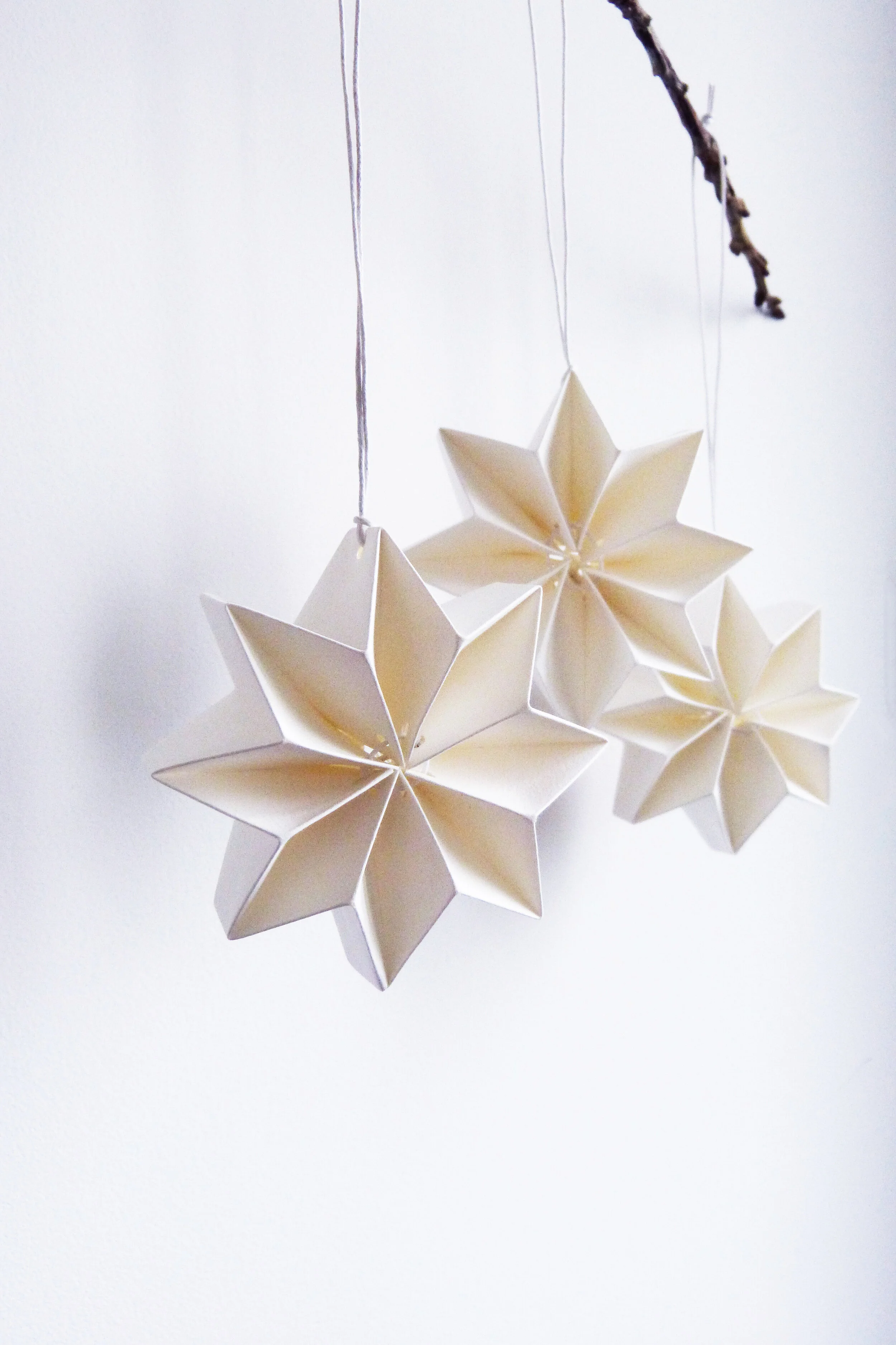 STAR 03, set of 3 IVORY