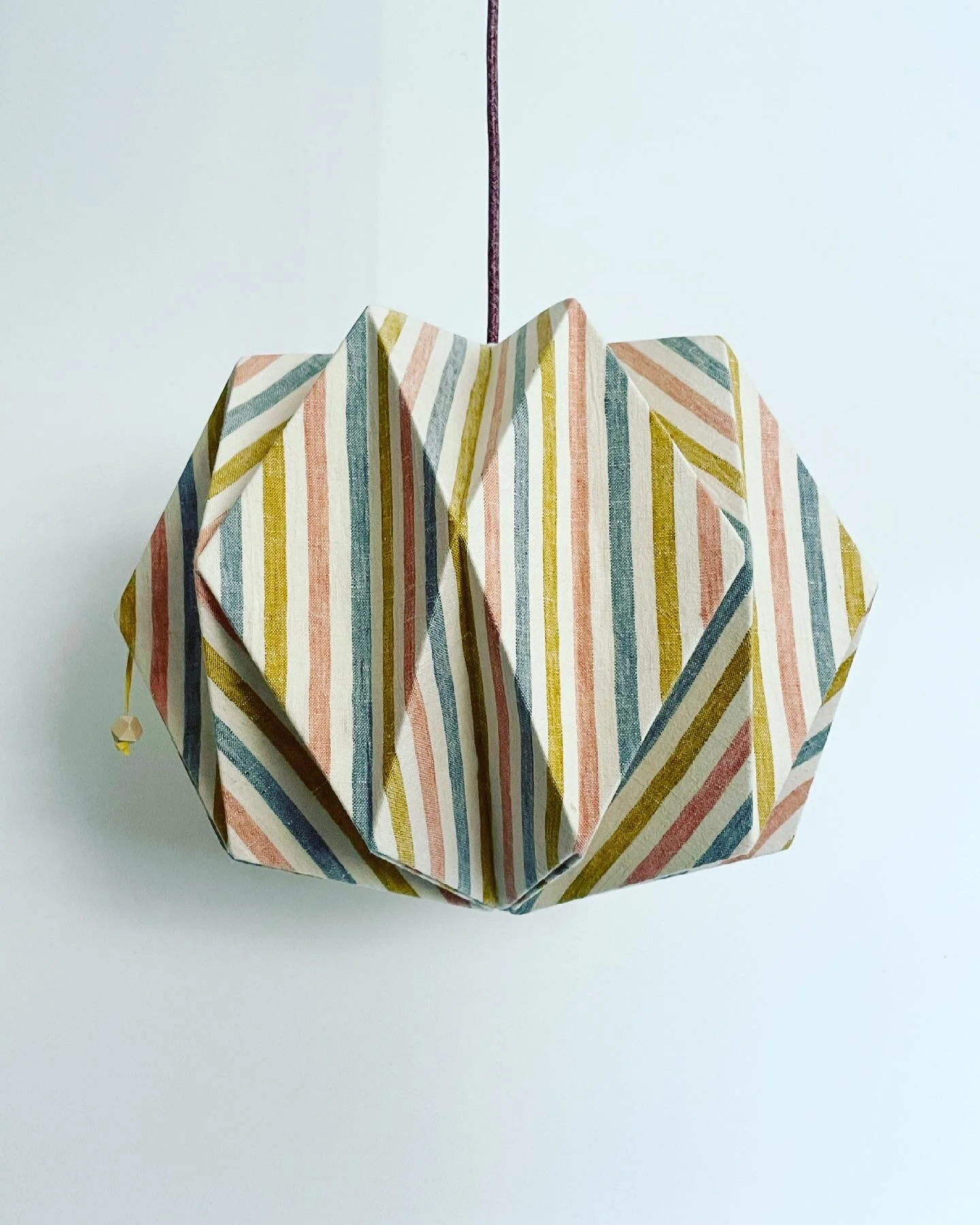 OBLIQUE large suzy striped lamp shade