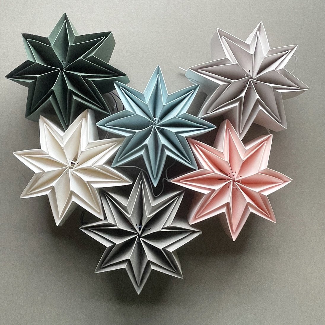 Ziggy Stars set of 6.