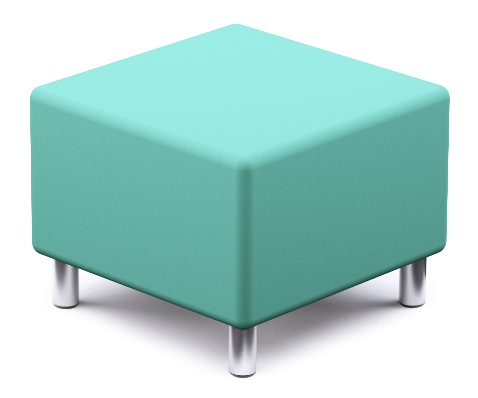 SQUARE SOFT SEAT WITH LEGS