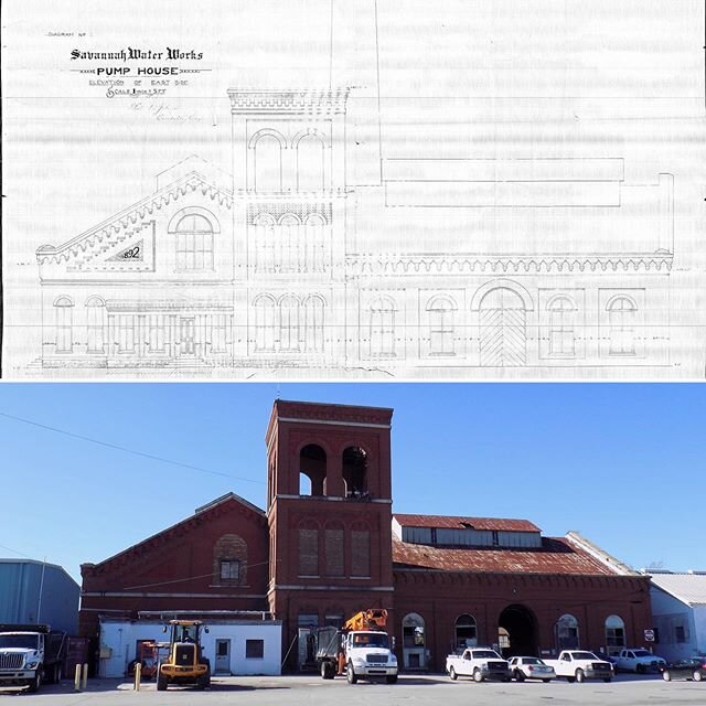 The Savannah Water Works was determined eligible for the National Register of Historic Places!  Significant for its Romanesque Revival style and as an important public works project for the City of Savannah, we are moving forward into the nomination 
