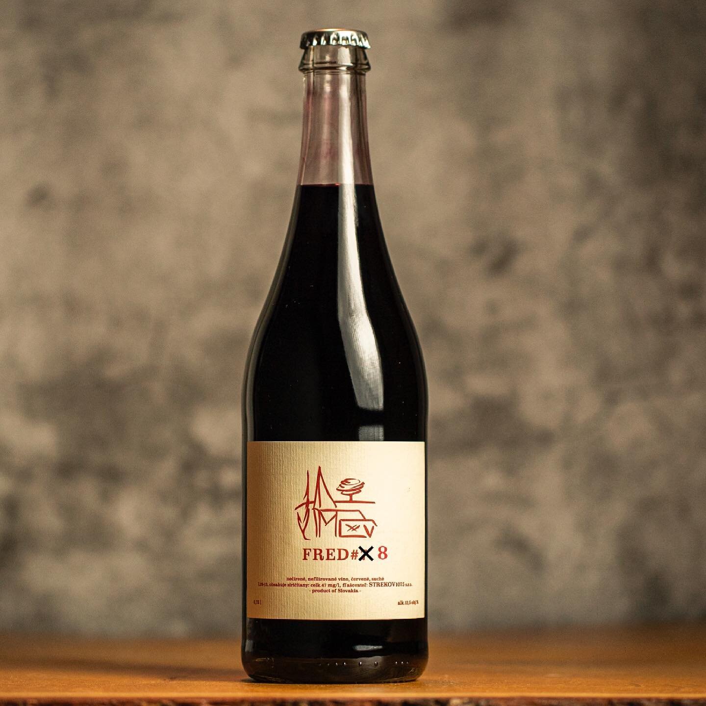 NEW ARRIVAL!!!
S&uuml;tő Zsolt | Fred # 8 | Strekov | Slovakia

Portugieser grapes are handpicked in September then fermented for 15 days in open casks, manually mixed, without additives, temperature control, and pressing. It's aged in old oak for 7 