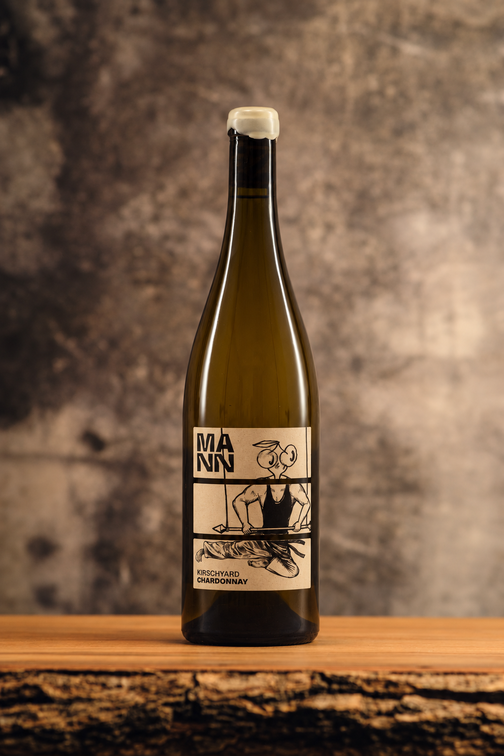 Andi Mann Kirschyard Chardonnay wine bottle from Rheinhessen, Germany