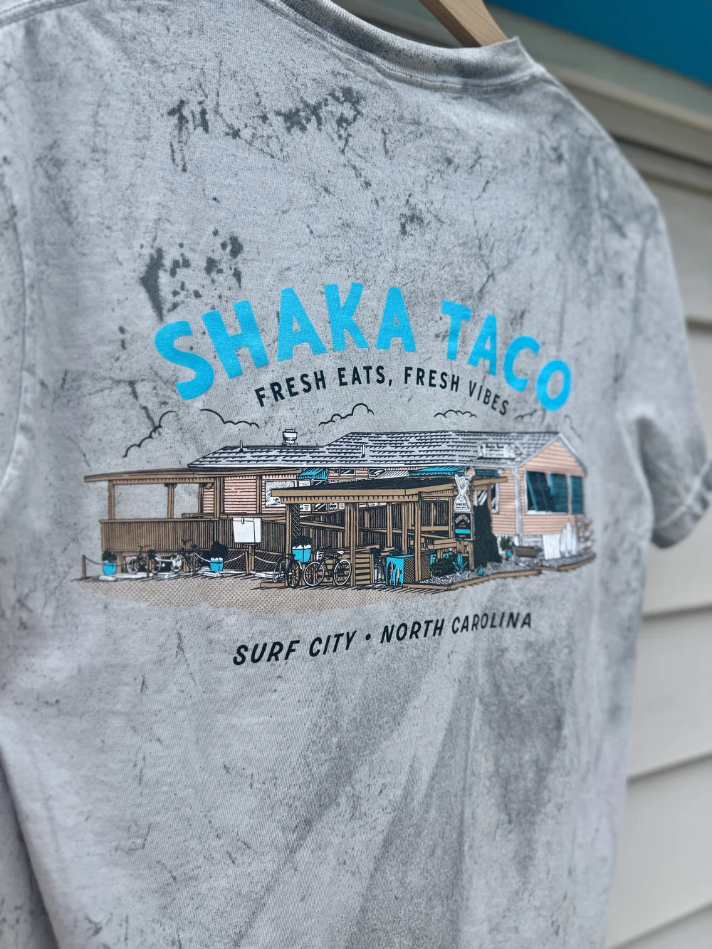 Building Tee — Shaka Taco: Fresh Eats, Fresh Vibes