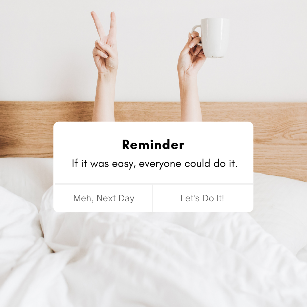 CREATING A MORNING ROUTINE