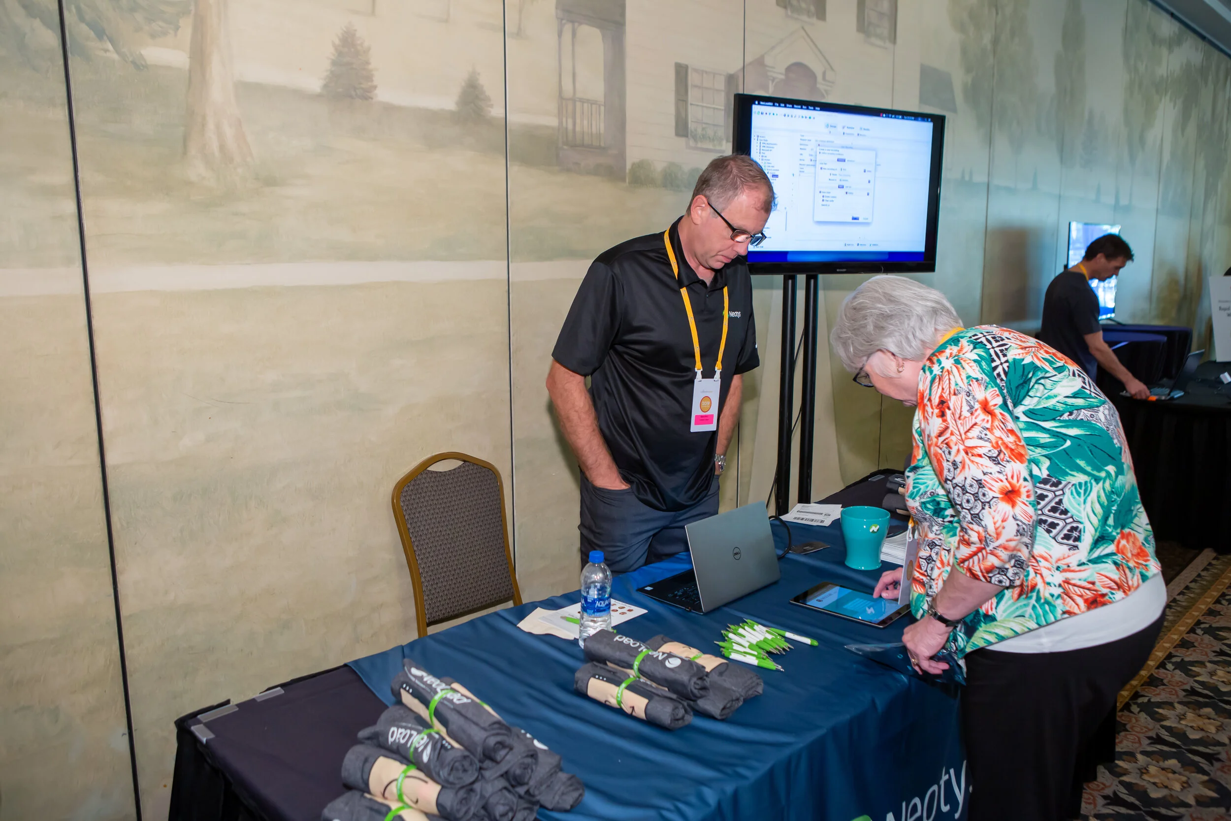 Neotys’ booth at InflectraCon 2019, Cincinnati, OH, USA.