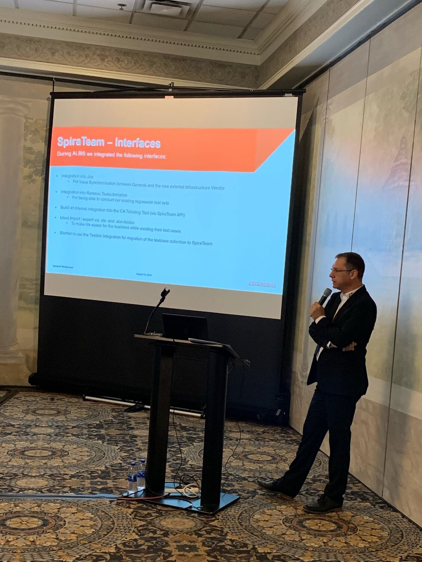 Andreas Eckerle Speaking about Generali’s use of SpiraTeam