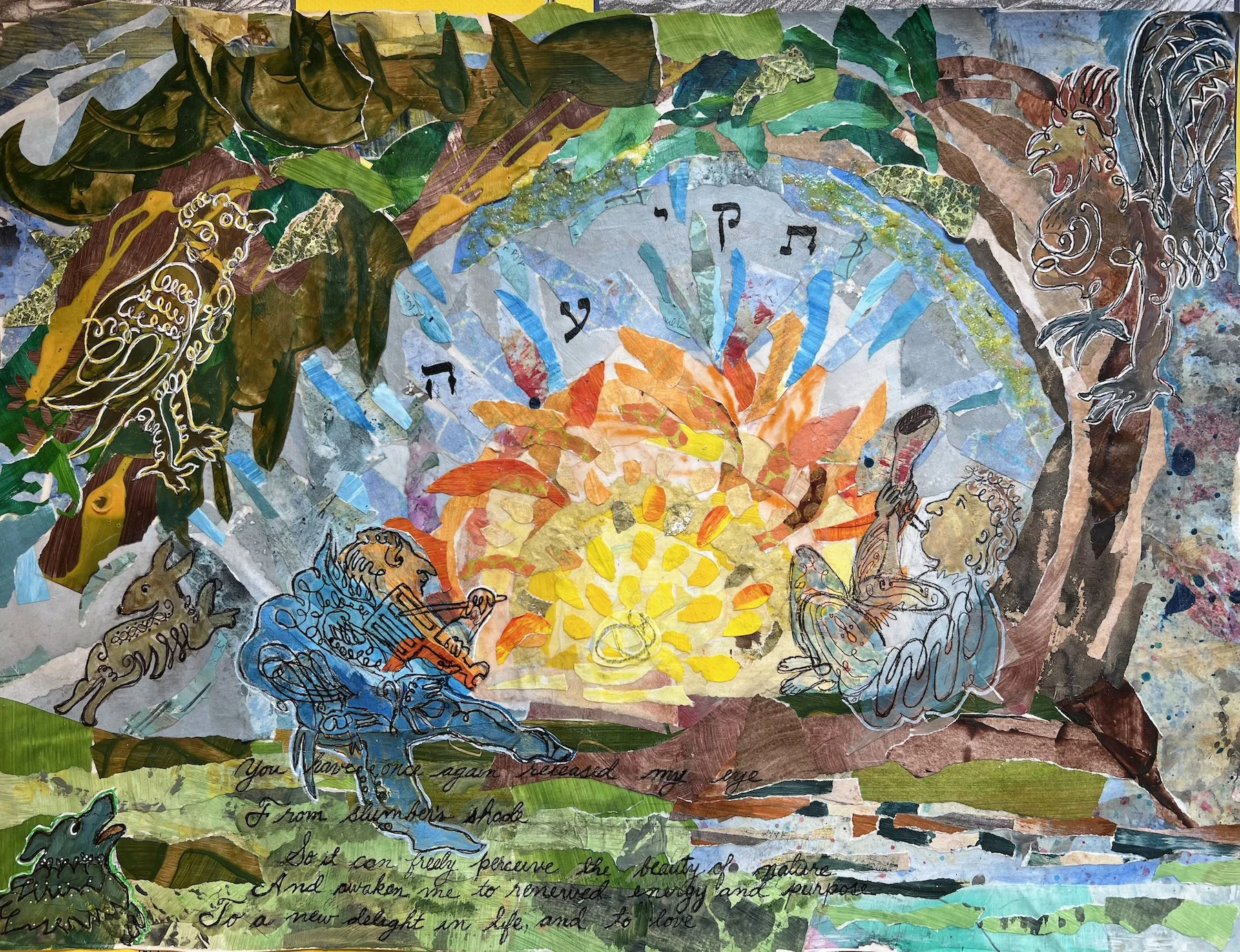 Released My Eye from Slumber's Shade 