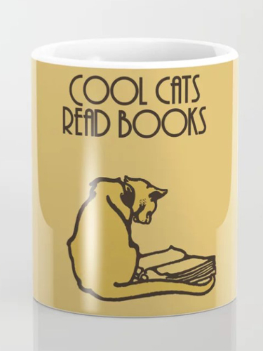 Cool Cats Read Mug