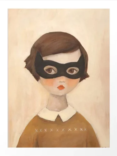 The Kitten Bandit Print