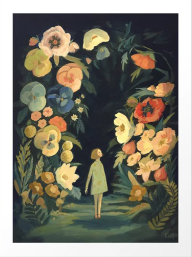 The Night in the Garden Print