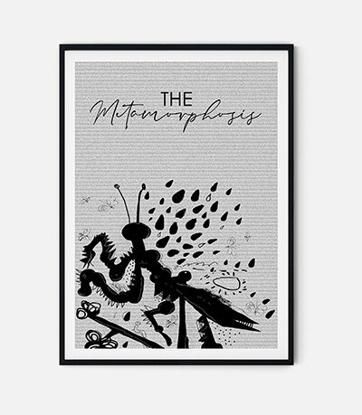 The Metamorphosis by Franz Kafka Lit Print