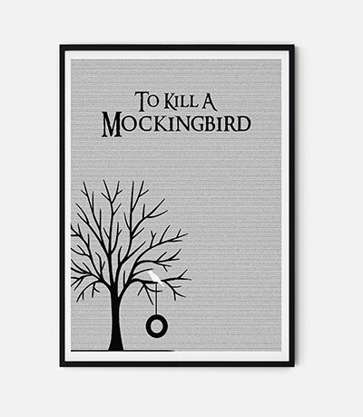 To Kill A Mockingbird by Harper Lee Lit Print