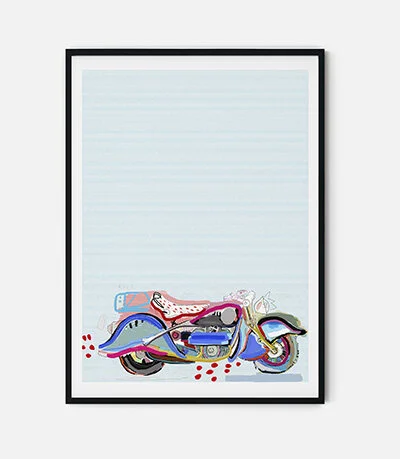 Zen and the Art of Motorcycle Maintenance by Robert M. Pirsig III Lit Print