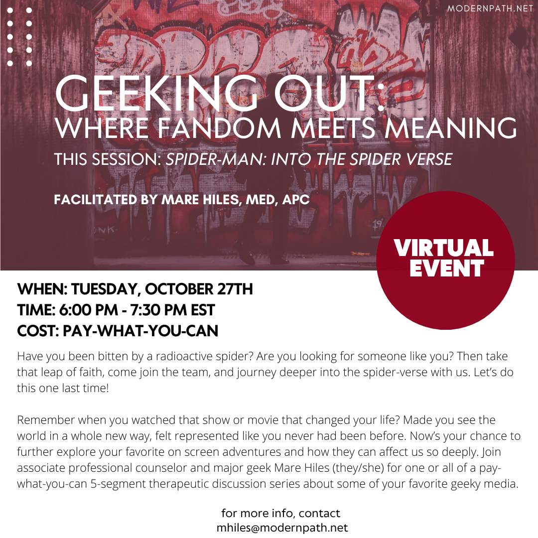 Geeking Out: Where Fandom Meets Meaning (Spider-Verse)