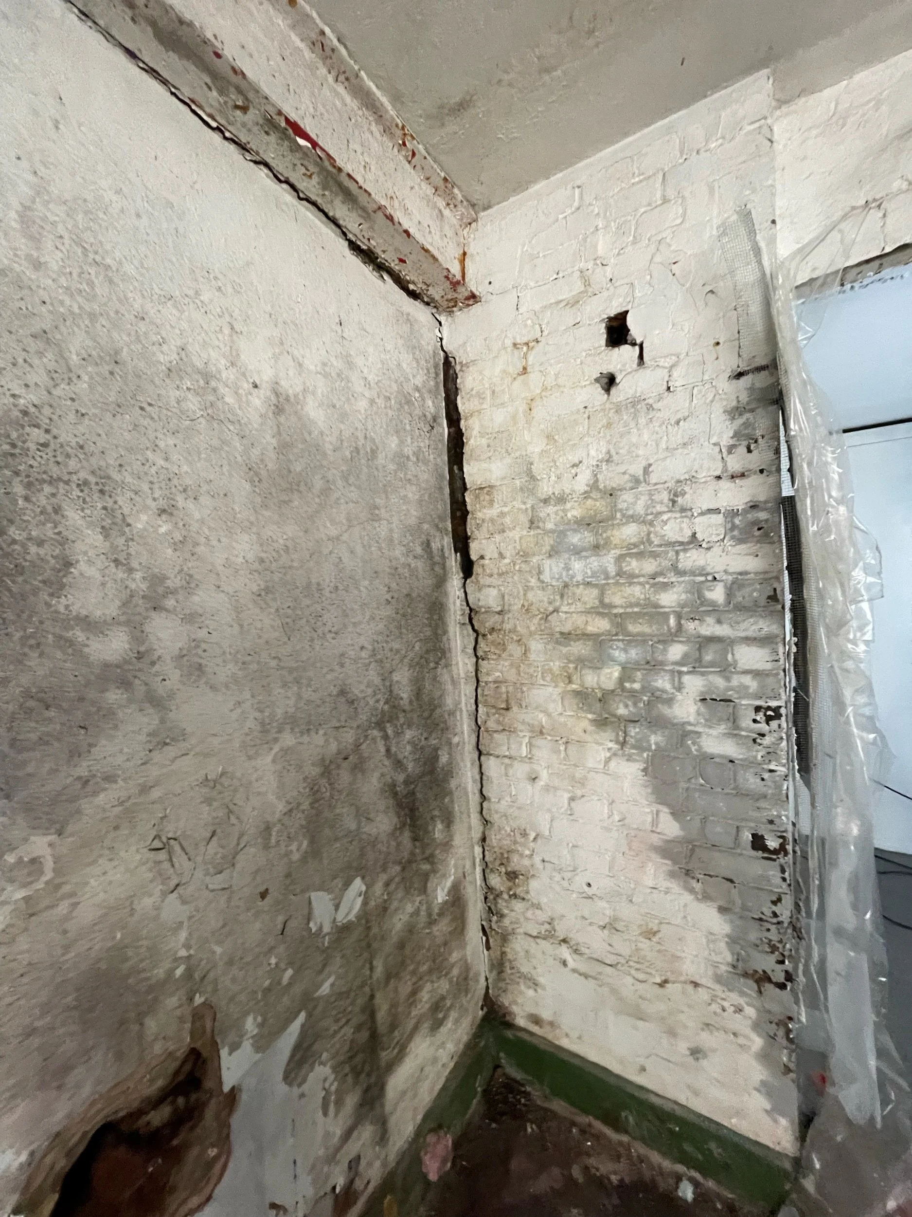 Dealing with damp patches and stains